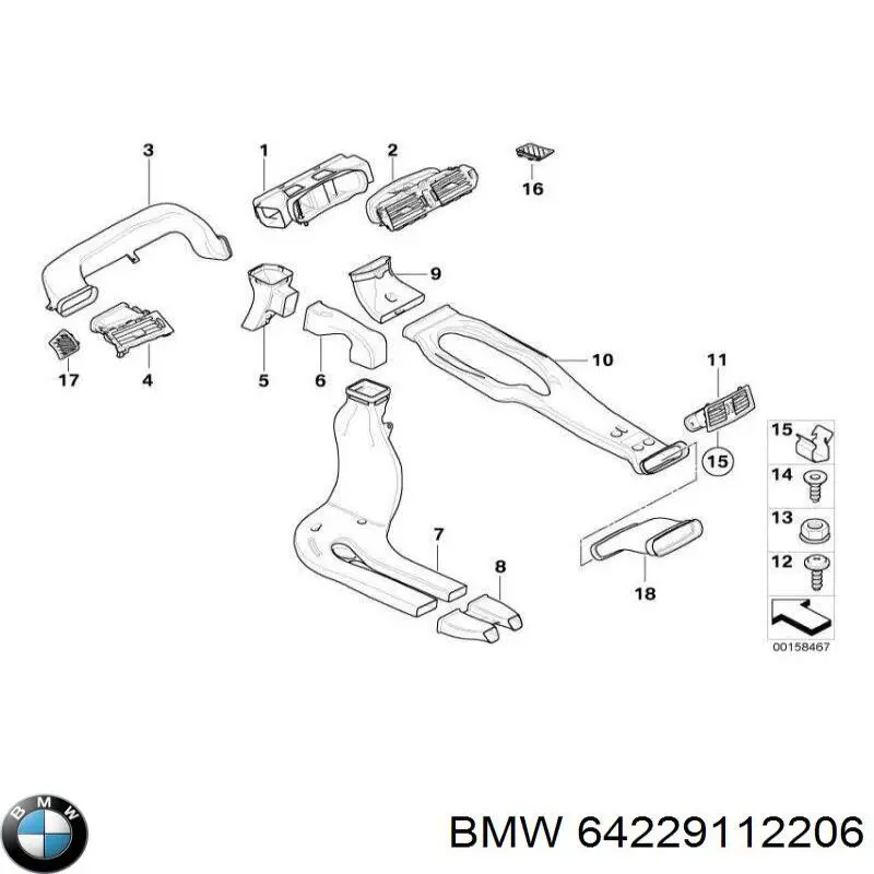 64229112206 BMW 