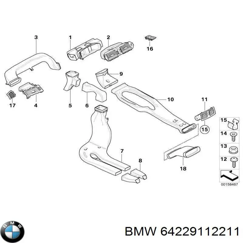 64229112211 BMW 