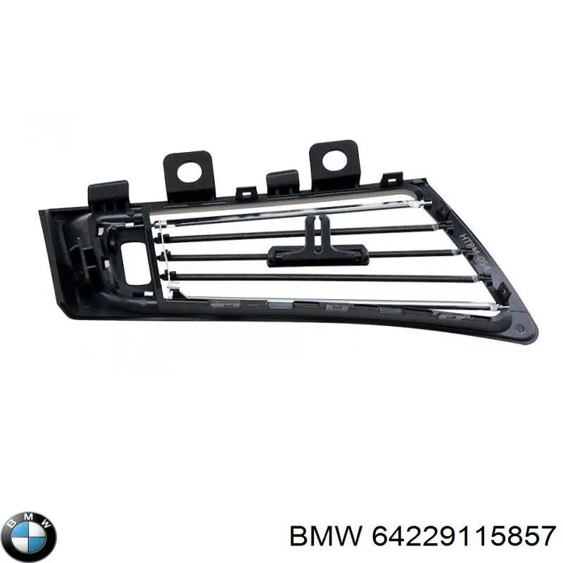 64229115857 BMW Решітка вентиляції салону на "торпедо", ліва