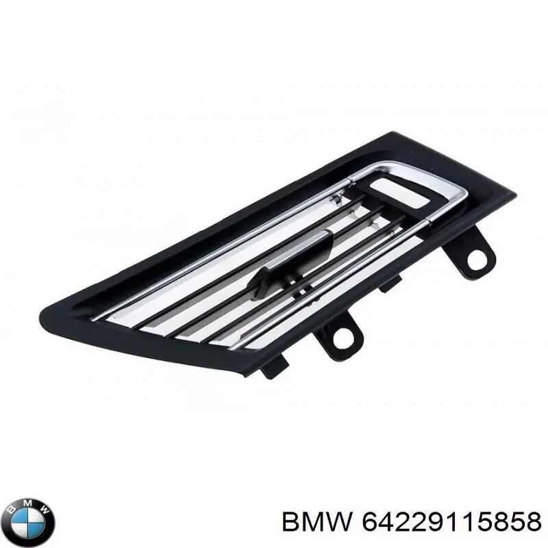 64229115858 BMW Решітка повітропровода права