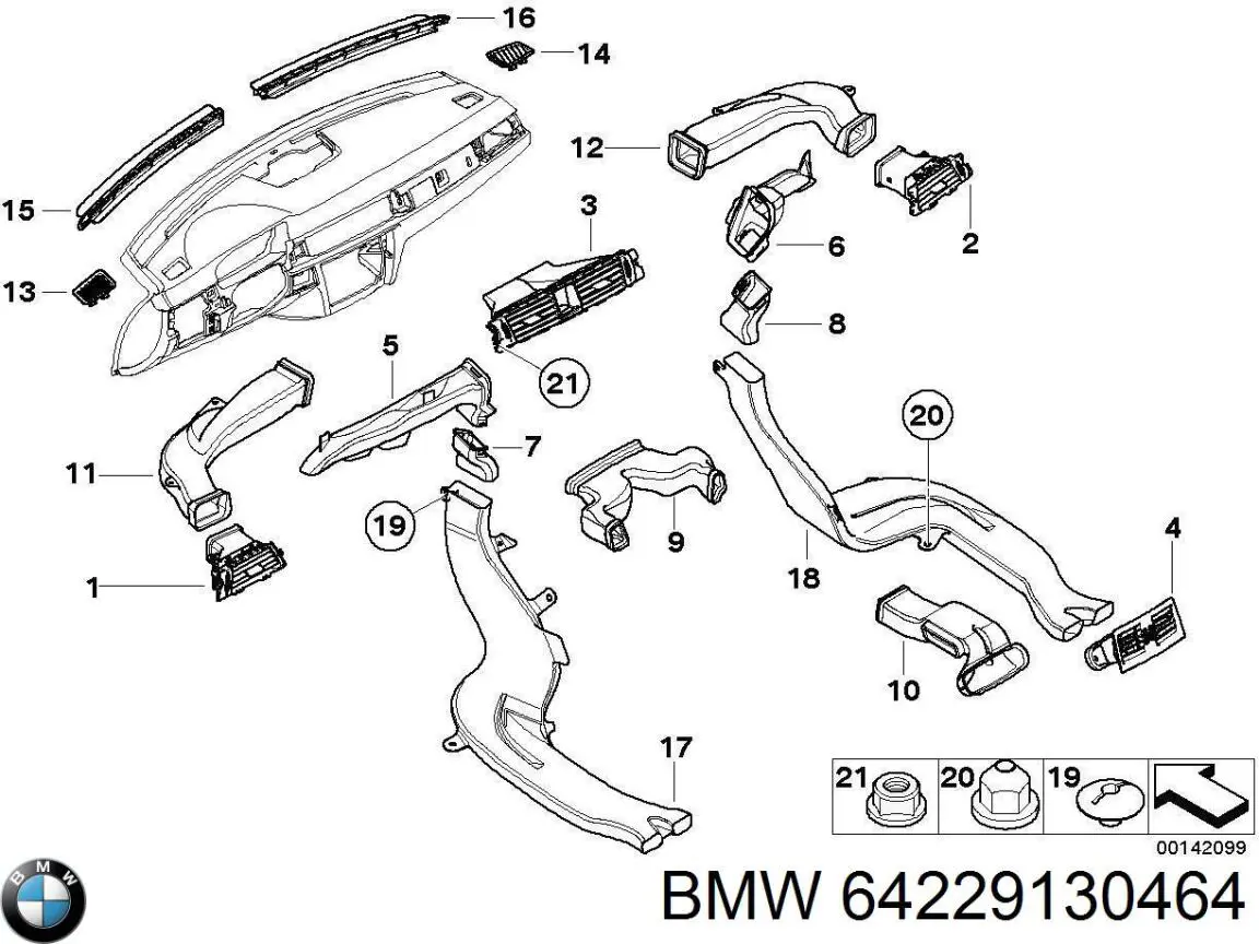 Купити 64229130464 BMW 