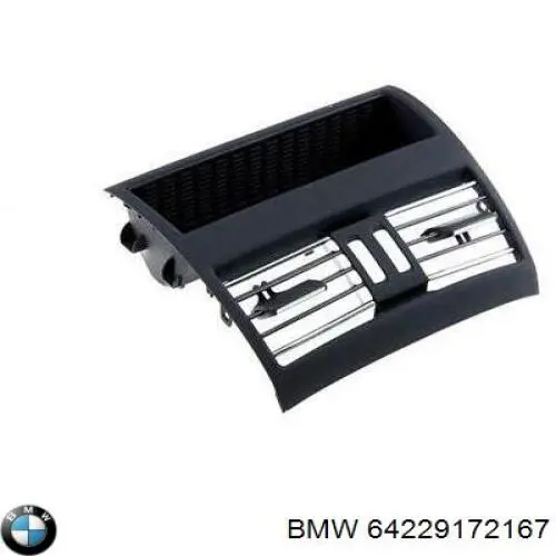 Купити 64229172167 BMW Решітка вентиляції салону на "торпедо"