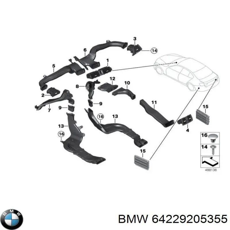 64229205355 BMW 