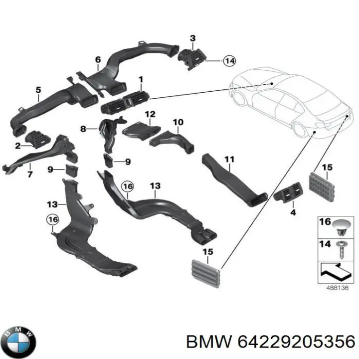 64229205356 BMW 