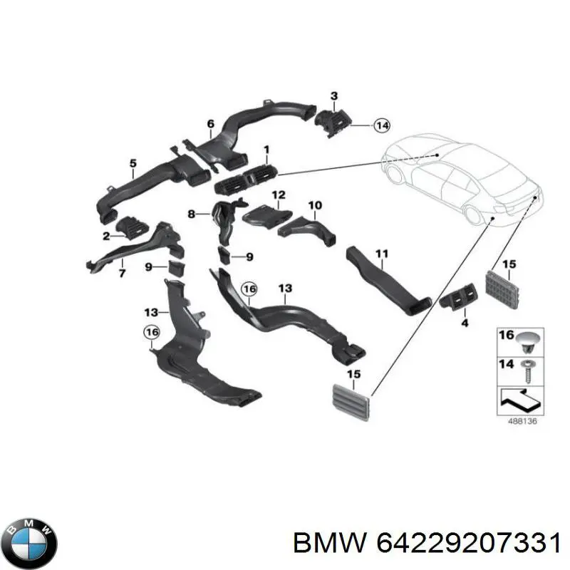  64229207331 BMW