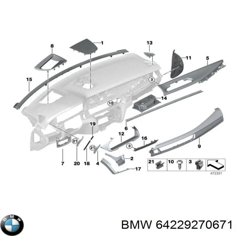  64229270671 BMW