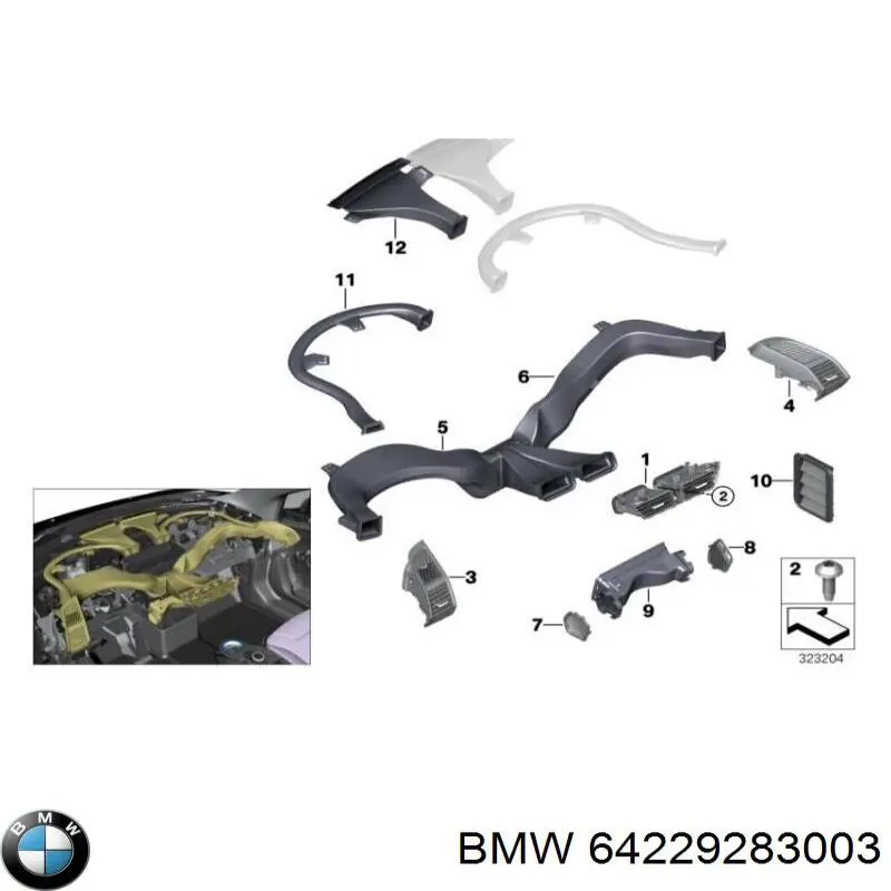 64229283003 BMW 