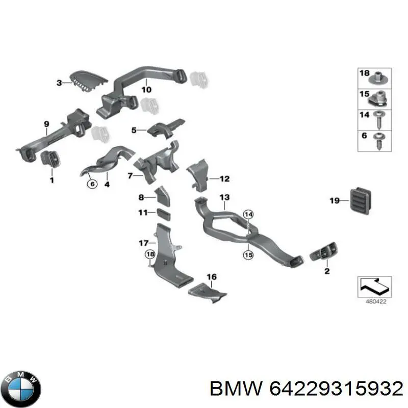 64229315932 BMW 
