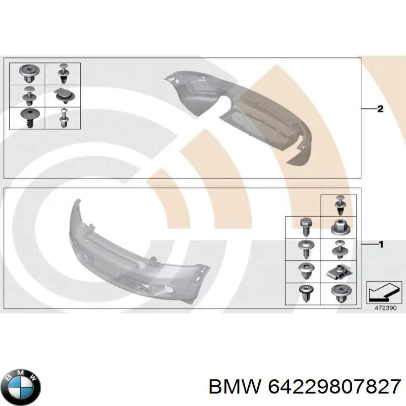Купити 64229807827 BMW 