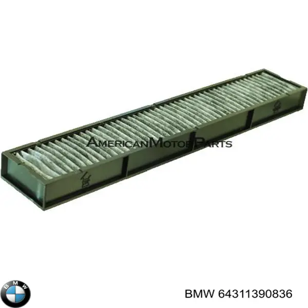 Повітряний фільтр салону BMW 64311390836