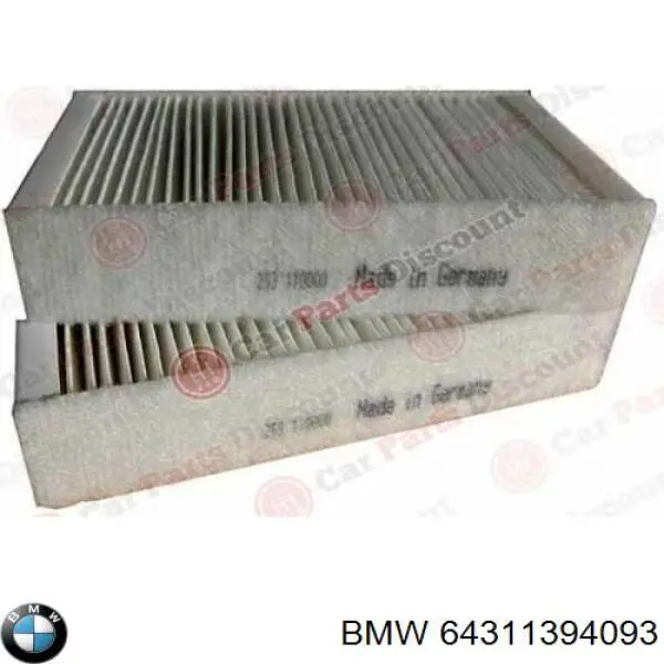 64311394093 BMW Внутрішньосалонний фільтр