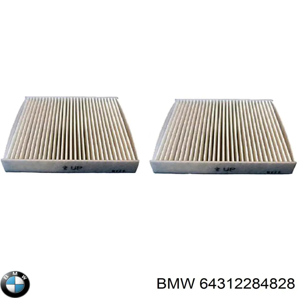 Повітряний фільтр салону BMW 64312284828