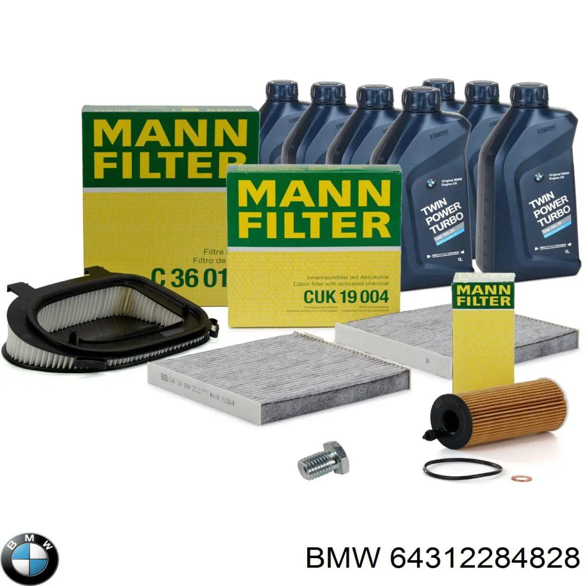 64312284828 BMW Внутрішньосалонний фільтр