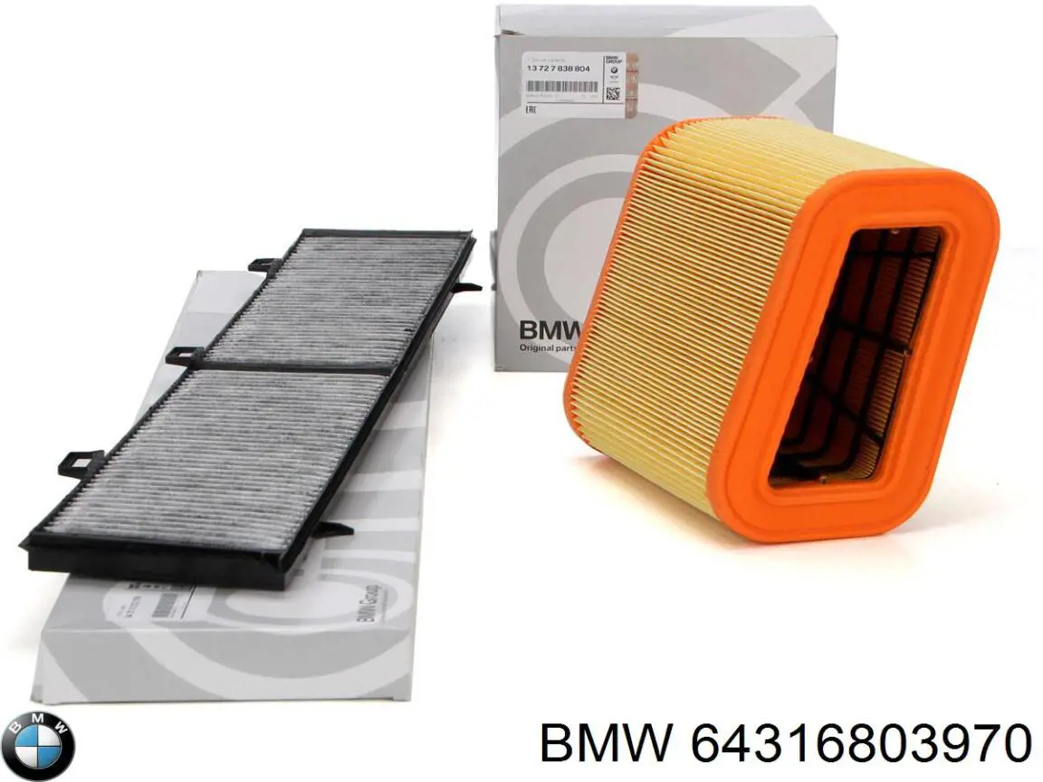 64316803970 BMW Внутрішньосалонний фільтр