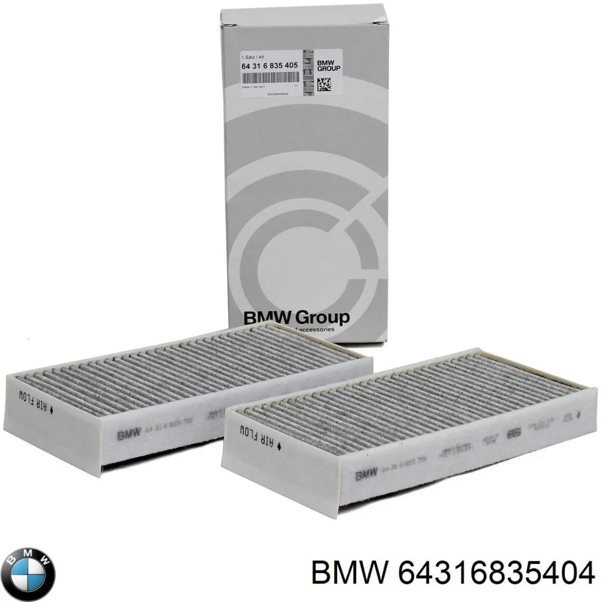 Купити 64316835404 BMW Фільтр салону вугільний