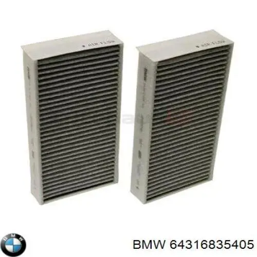 Повітряний фільтр салону BMW 64316835405