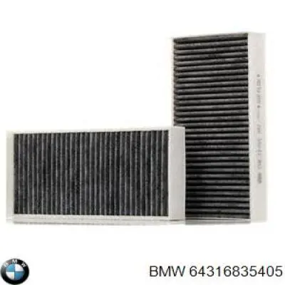 Фільтр повітряний обігрівача BMW 64316835405 ціна, від 42.69 USD