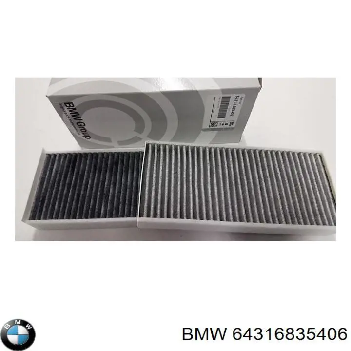 Повітряний фільтр салону BMW 64316835406
