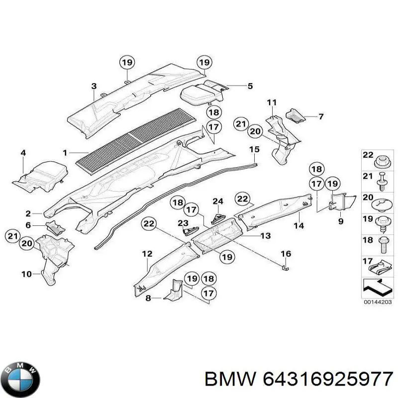 64316925977 BMW 