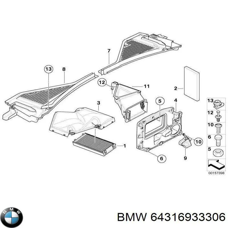64316933306 BMW 