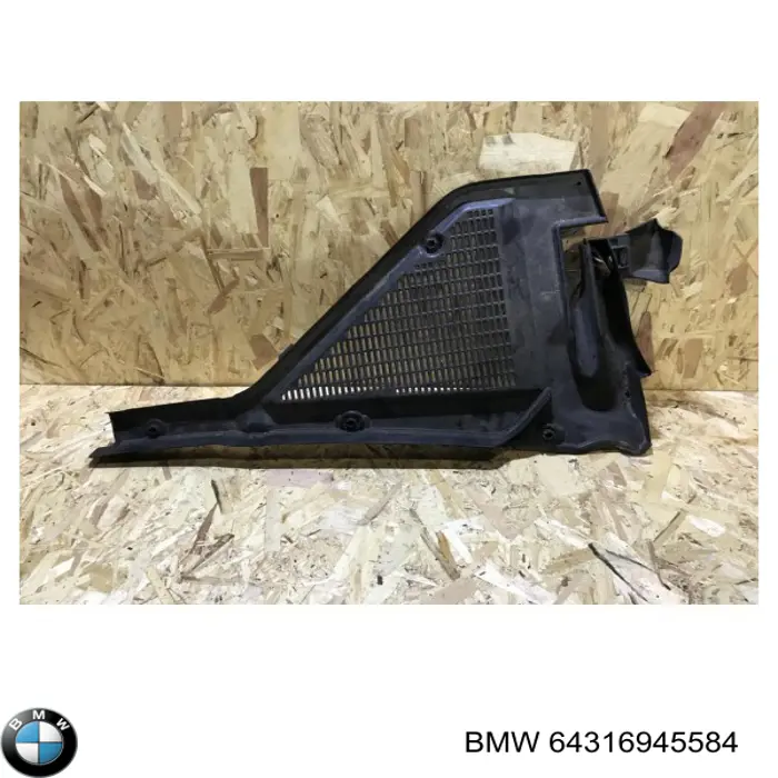 Водостік лобового скла, жабо BMW 64316945584 ціна, від 25.34 USD
