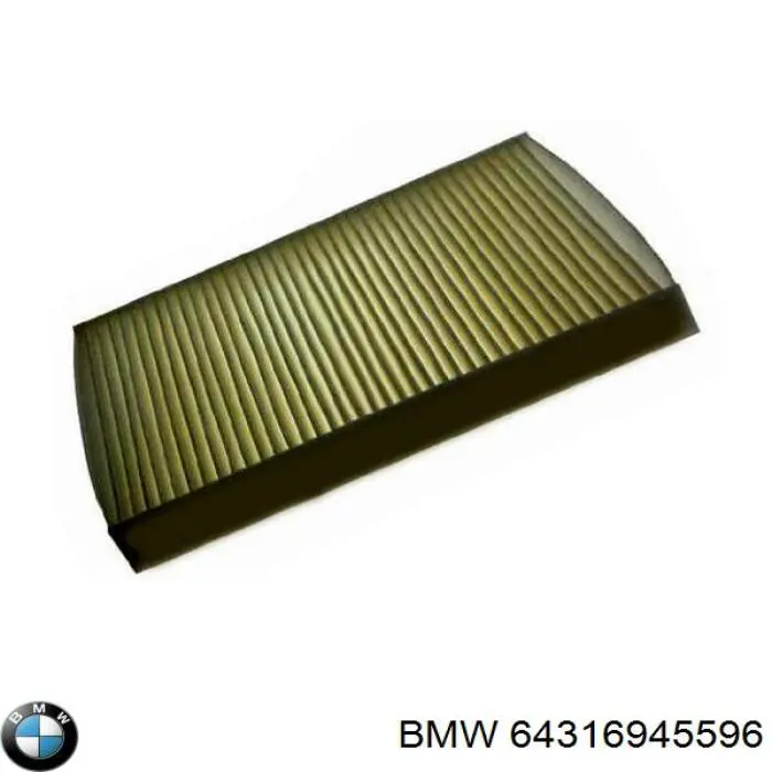 64316945596 BMW Внутрішньосалонний фільтр