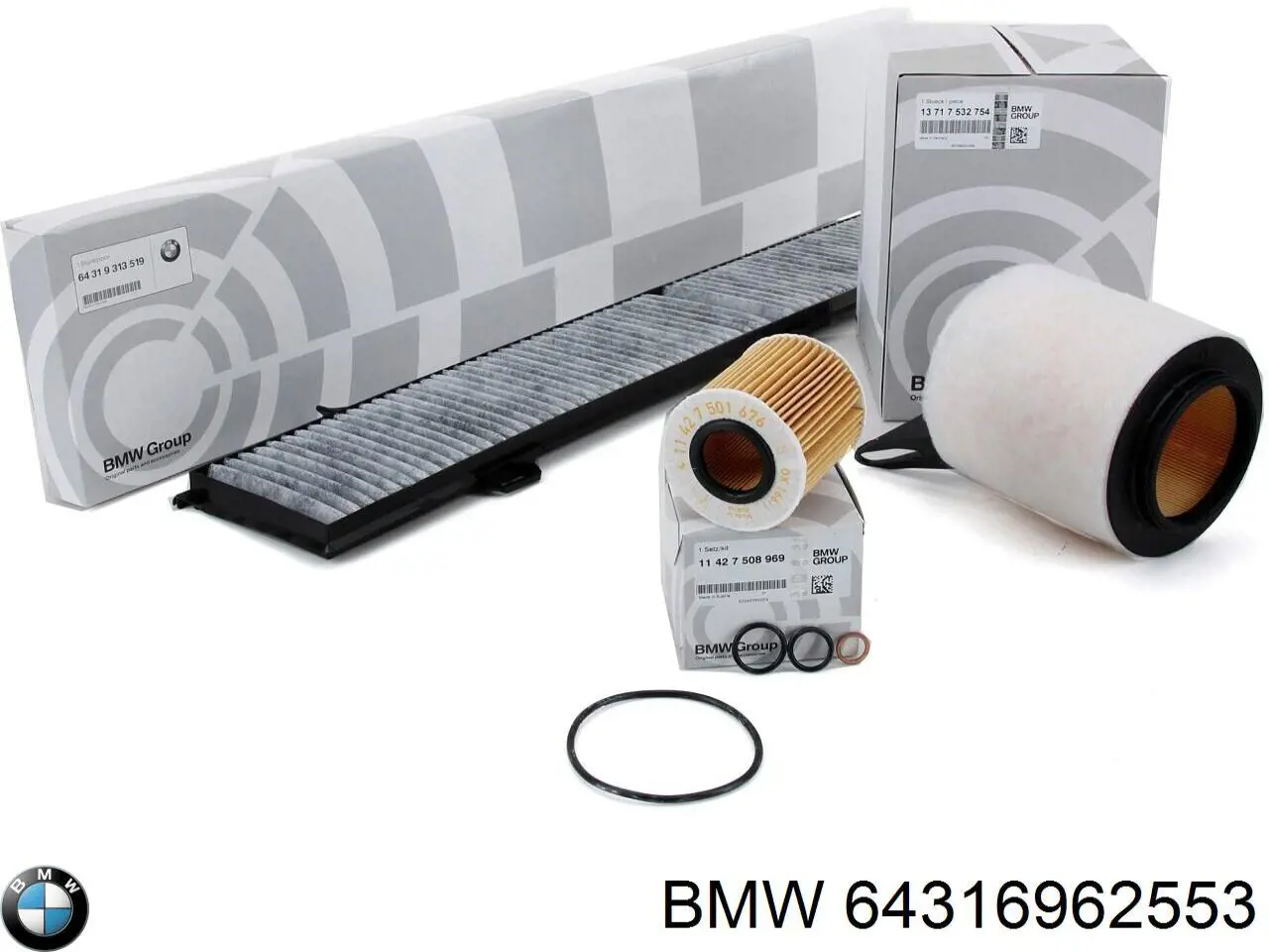 64316962553 BMW Внутрішньосалонний фільтр
