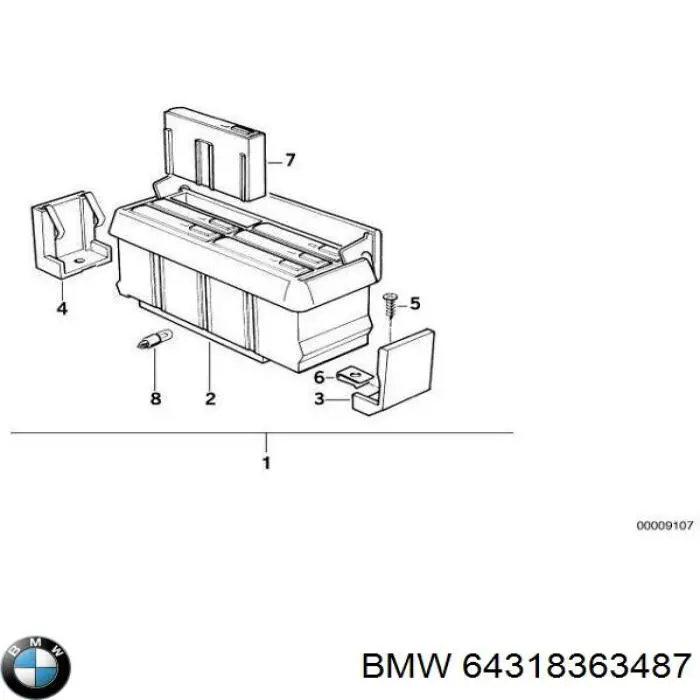 64318363487 BMW 