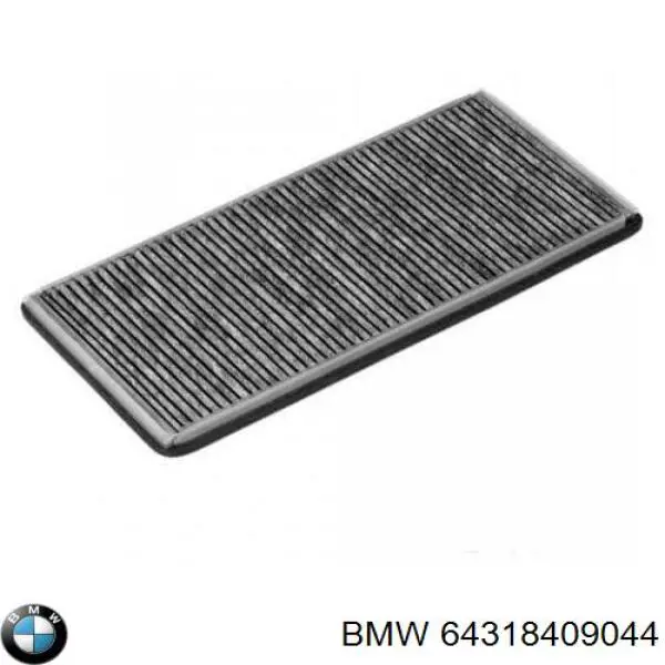 Фільтр повітряний обігрівача BMW 64318409044 ціна, від 17.76 USD