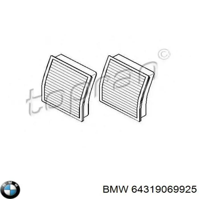 Фільтр салону 64318391915 BMW