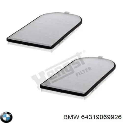 64319069926 BMW Внутрішньосалонний фільтр