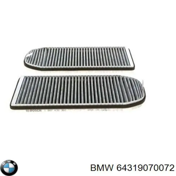 64319070072 BMW Внутрішньосалонний фільтр