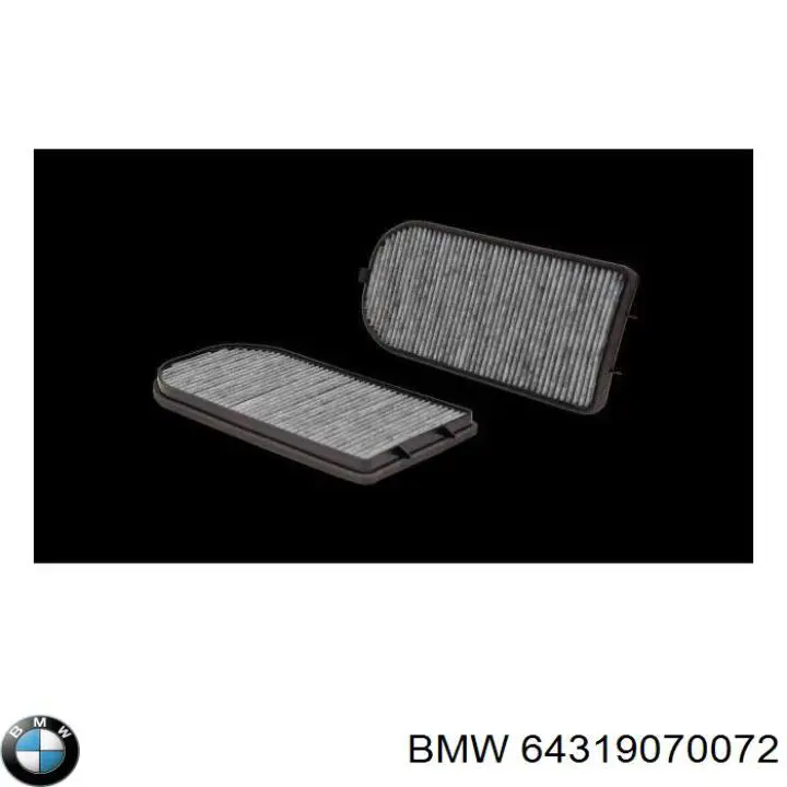 Купити 64319070072 BMW Фільтр салону вугільний