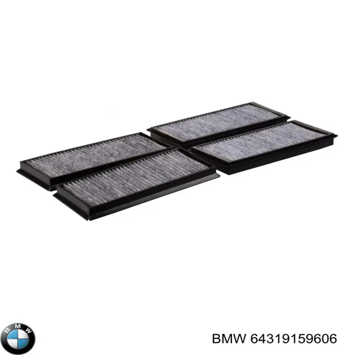 64319159606 BMW Внутрішньосалонний фільтр