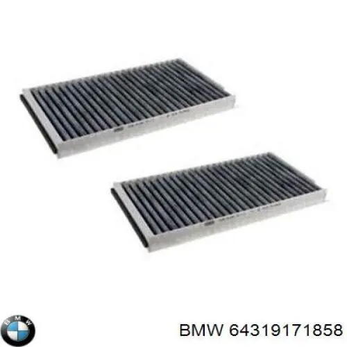 Повітряний фільтр салону BMW 64319171858