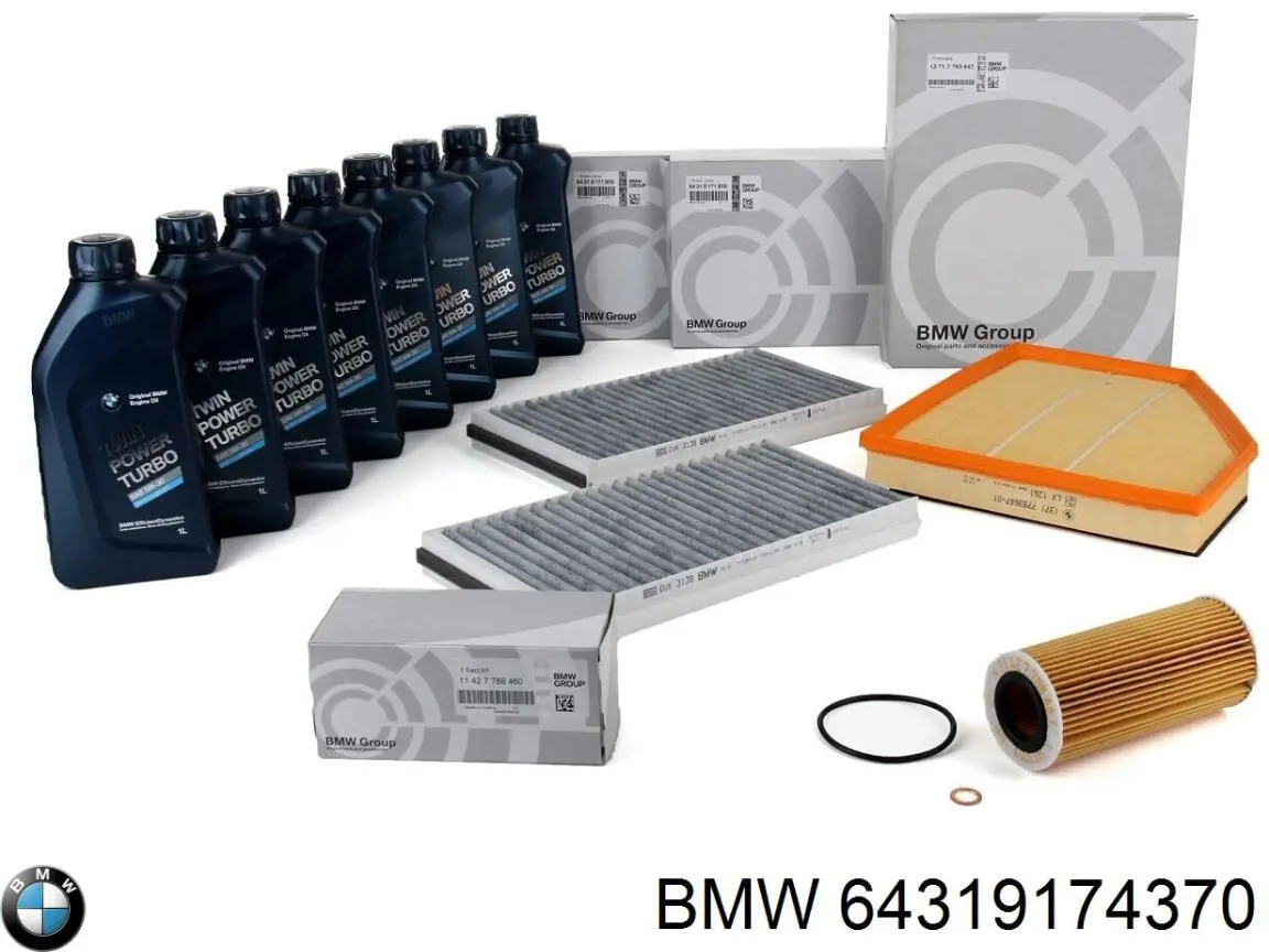 Купити 64319174370 BMW Фільтр салону вугільний