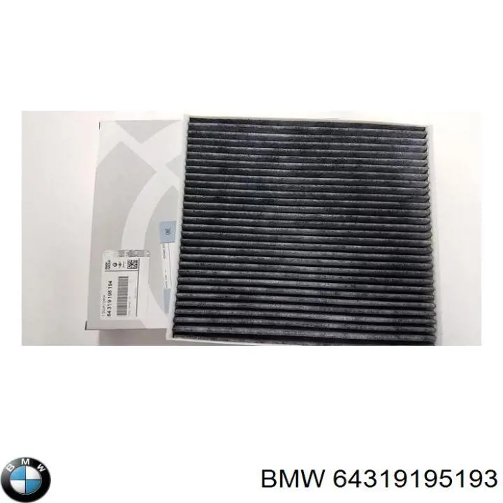 Фільтр повітряний обігрівача BMW 64319195193 ціна, від 11.38 USD