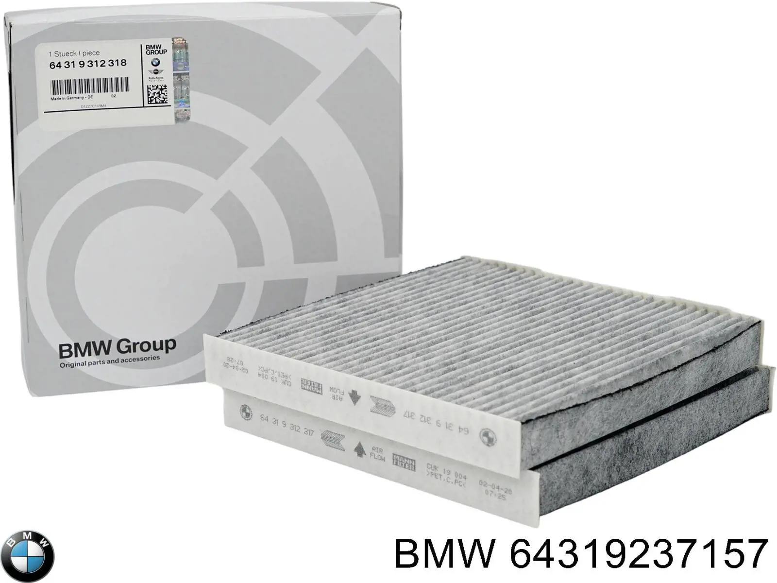 Фільтр салону 64319237157 BMW