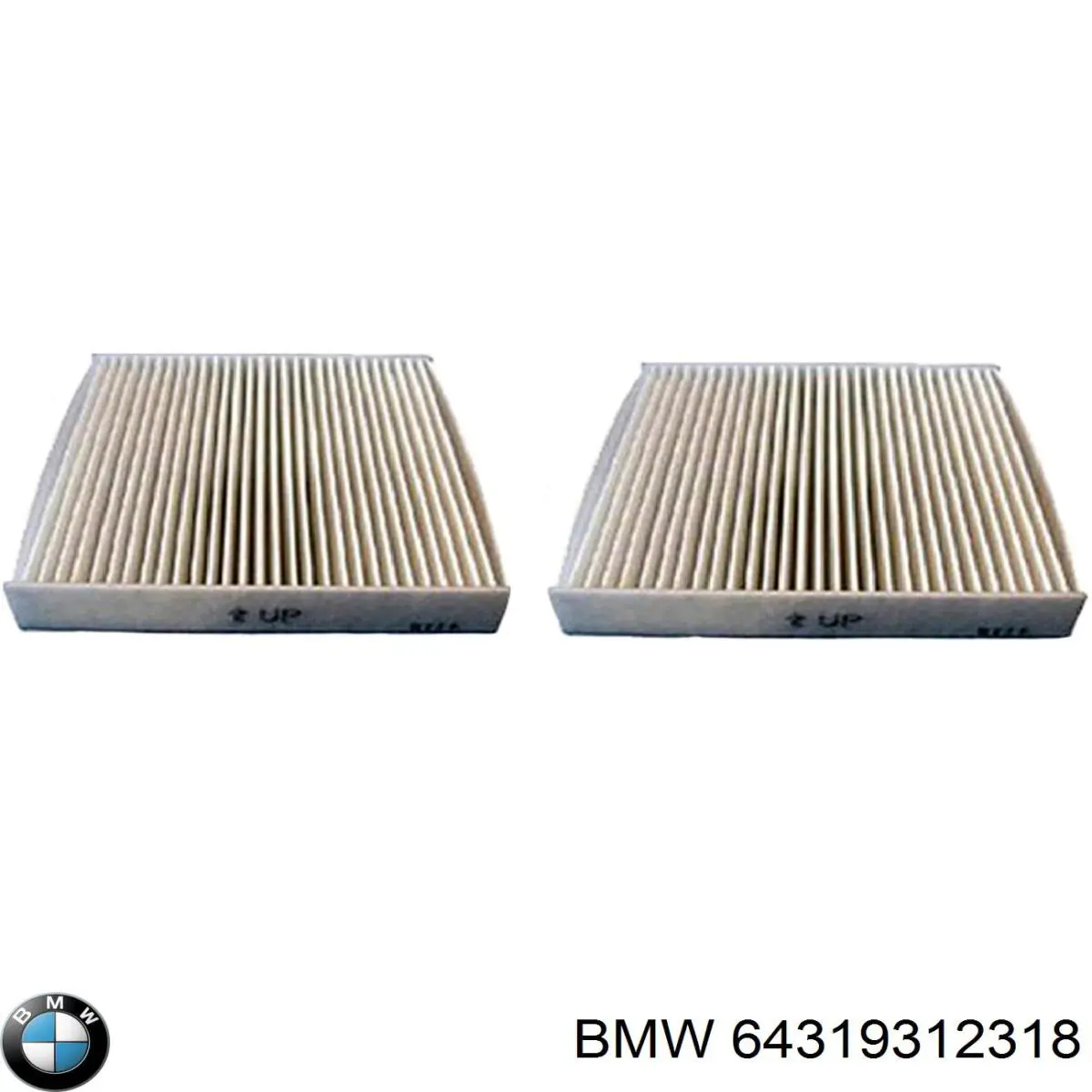 Фільтр салону 64319312318 BMW