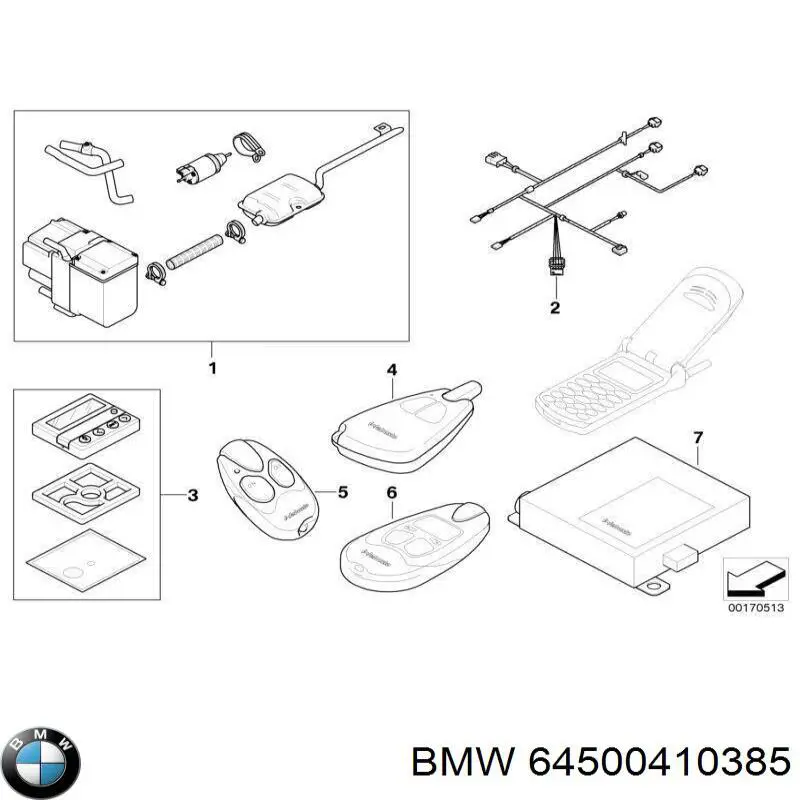 64500410385 BMW 