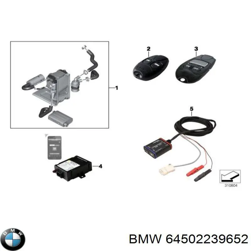 64502239652 BMW 