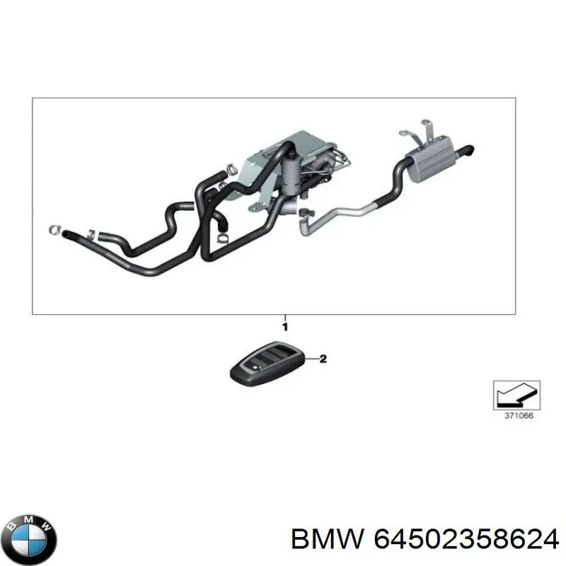 BMW 64502358624 ціна, від 2077.69 USD