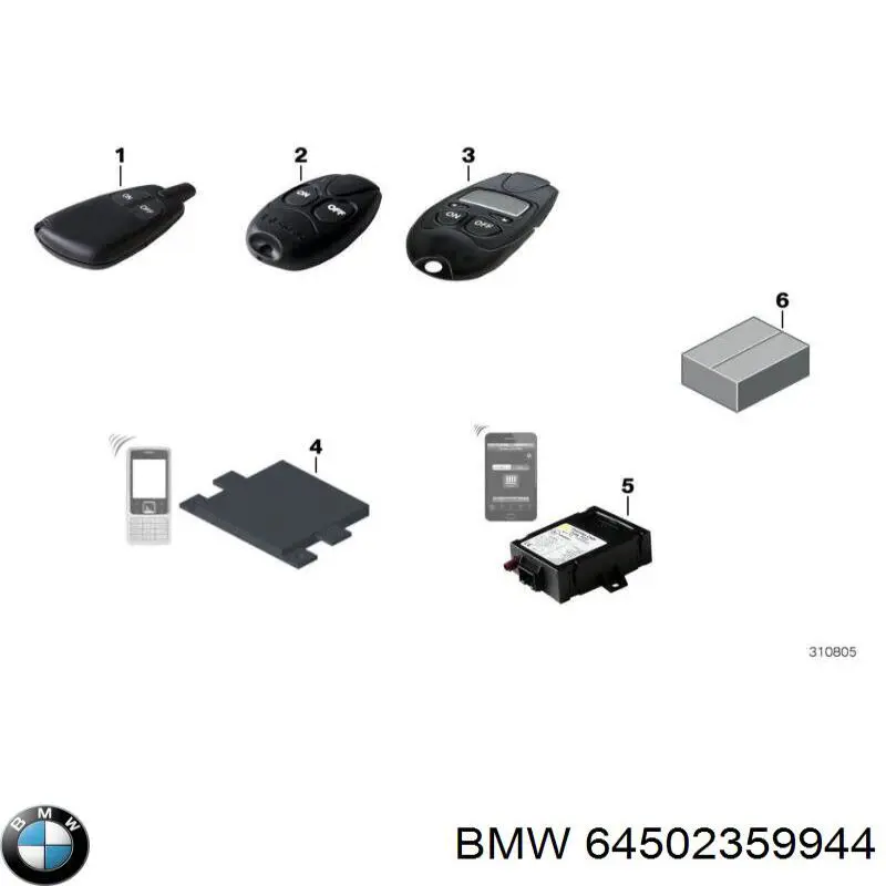  BMW 64502359944 ціна, від 2230.08 USD