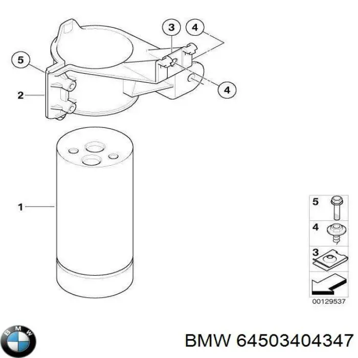  BMW 64503404347 ціна, від 10.14 USD