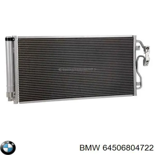 64506804722 BMW радіатор кондиціонера