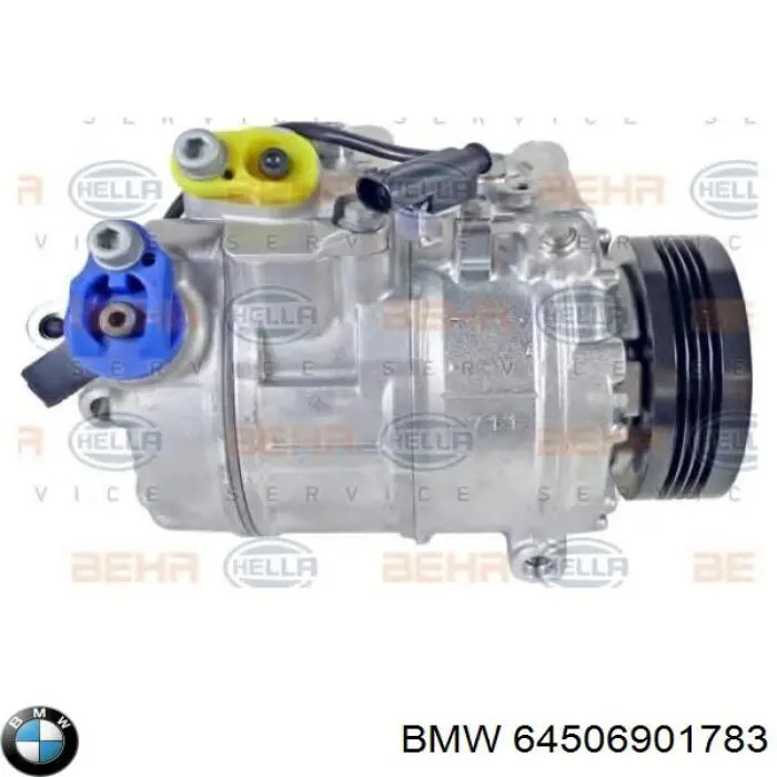 Компресор кондиціонера 64506901783 BMW