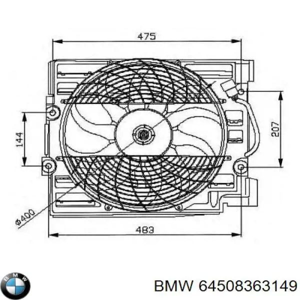 64508363149 BMW 
