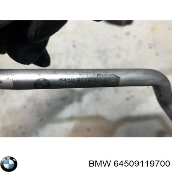 Шланг кондиціонера, від компресора до радіатора BMW 64509119700 ціна, від 22.57 USD