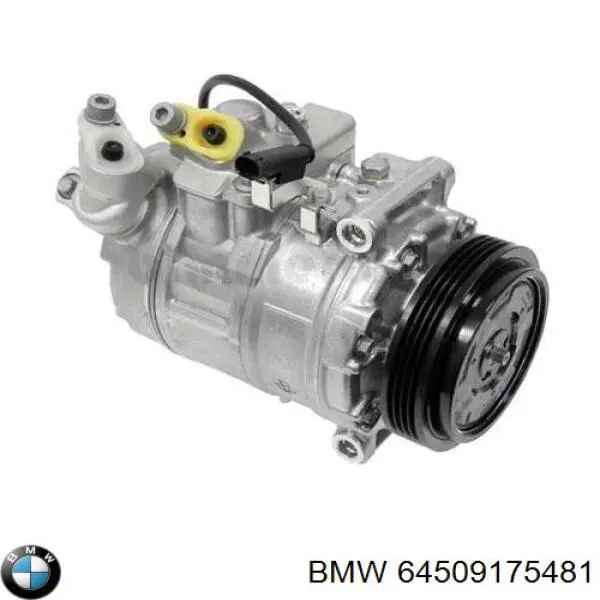 Компресор кондиціонера 64509175481 BMW