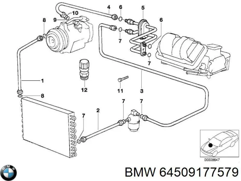Клапан заправки кондиціонера MT0175 Santech